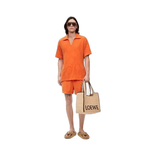 Anagram Jacquard Polo Top
