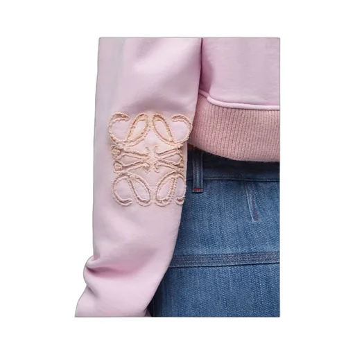 Cropped Sweatshirt In Cotton