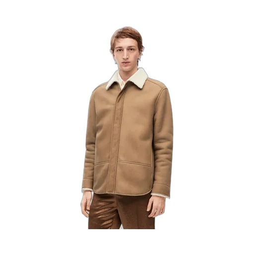 Overshirt In Shearling