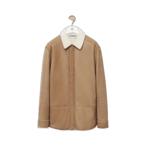 Overshirt In Shearling