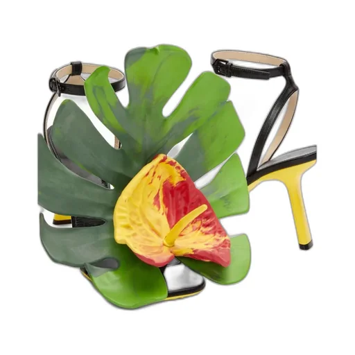 Petal Sandal In Lambskin