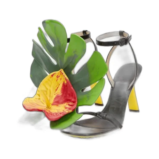 Petal Sandal In Lambskin