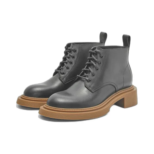 Combat Boot In Calfskin