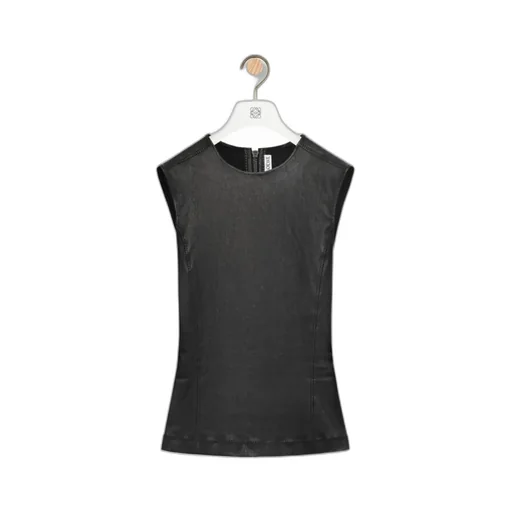 Stretched Zipped Tank Top