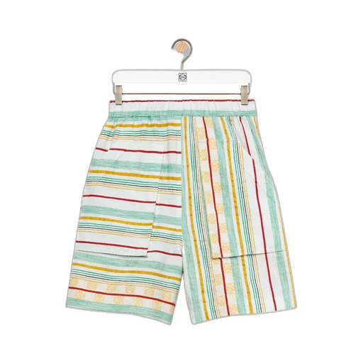 Stripe Workwear Shorts