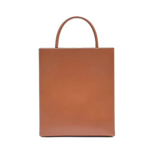 Logo Embossed Tote Bag