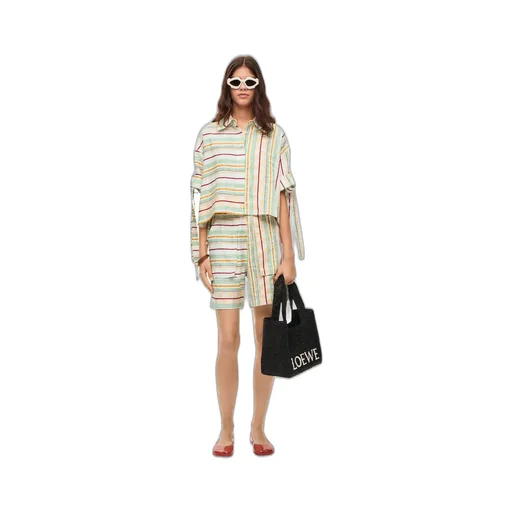 Stripe Workwear Shorts