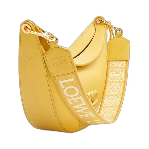 Small Loewe Luna In Satin Calfskin