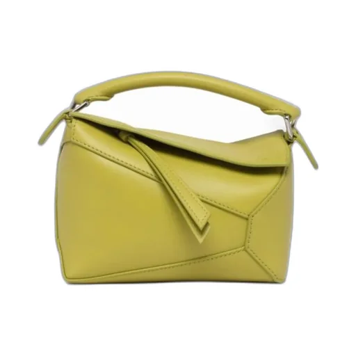 Mini Puzzle Edge Bag In Satin Calfskin