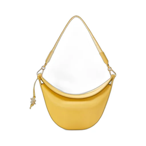 Small Loewe Luna In Satin Calfskin