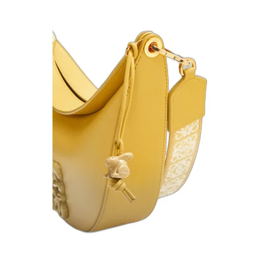 Small Loewe Luna In Satin Calfskin