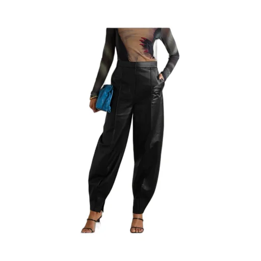 Balloon Trousers In Nappa