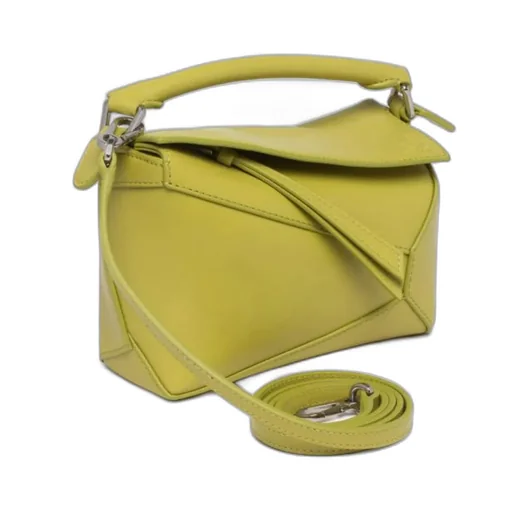 Mini Puzzle Edge Bag In Satin Calfskin