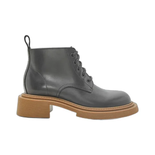 Combat Boot In Calfskin