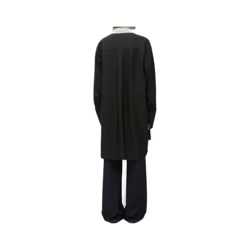 Anagram Embroidered Shirt Dress