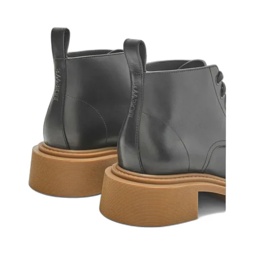 Combat Boot In Calfskin