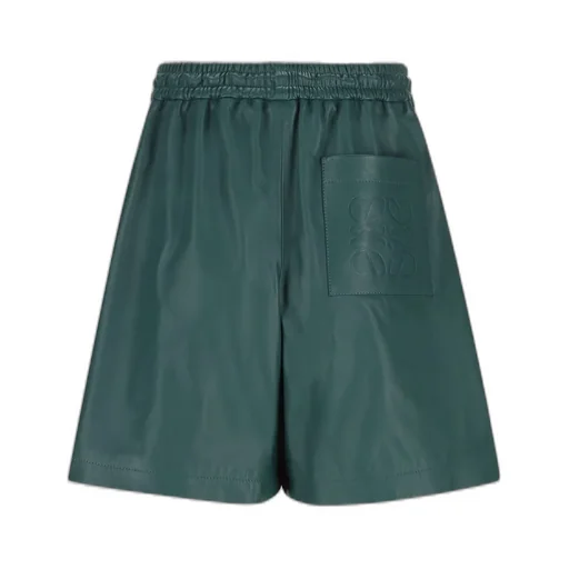Elasticated-Waist Drawstring Shorts