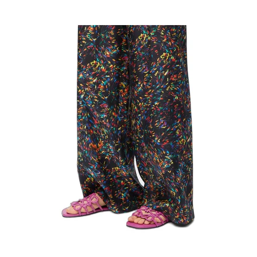 Petal Anagram Slide In Soft Calfskin