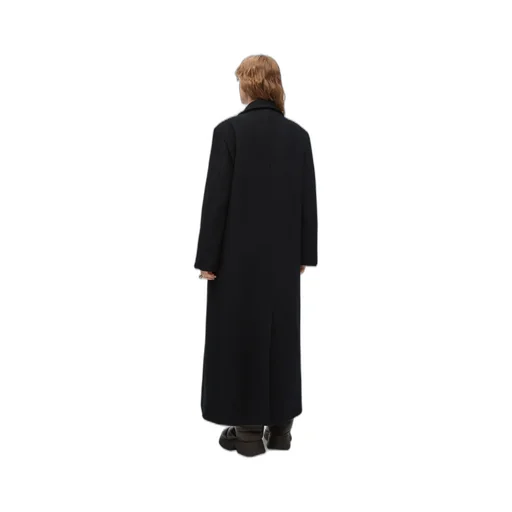 Single-Breasted Long Coat