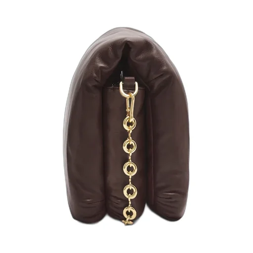 Goya Puffer Chained Shoulder Bag
