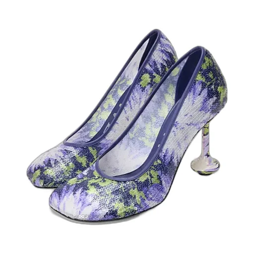 Toy Pump In Sequins