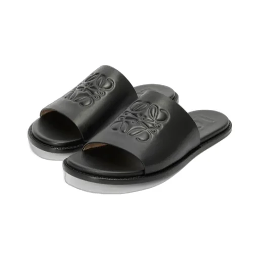 Flex Anagram Slide In Soft Calfskin