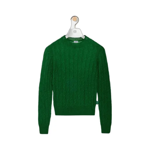Sweater In Mohair And Wool Blend
