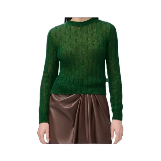 Sweater In Mohair And Wool Blend