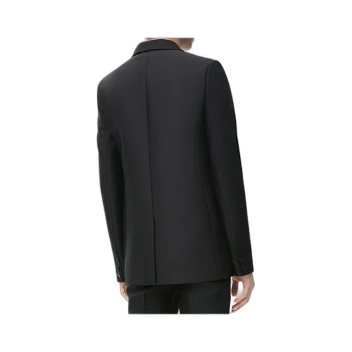 Jacket In Wool And Silk