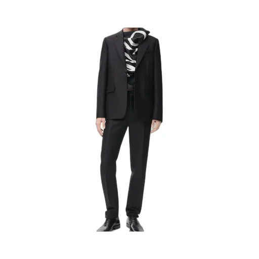 Jacket In Wool And Silk