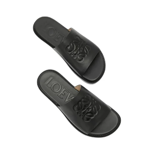 Flex Anagram Slide In Soft Calfskin