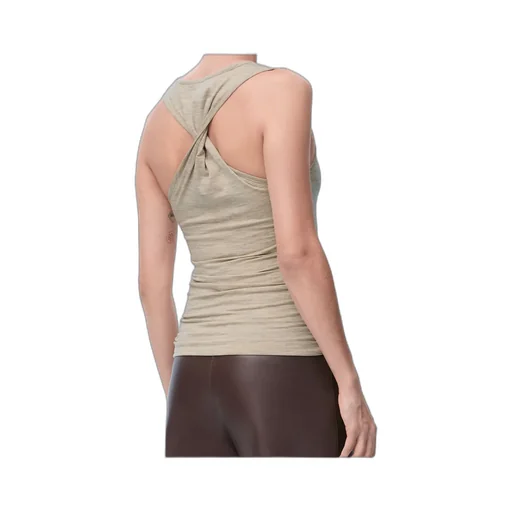 Anagram Tank Top In Stretch Wool