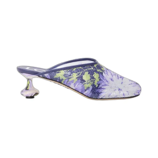 Toy Sequin Embellished Mules