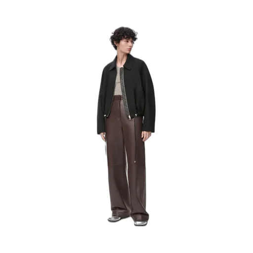 Trousers In Nappa Lambskin