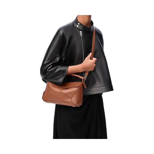 Featherlight Puzzle Bag In Nappa Lambskin