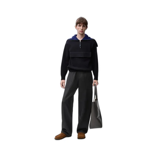 Cargo Trousers In Wool