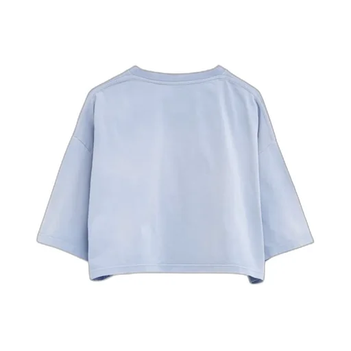 Logo-Embroidered Cropped T-Shirt