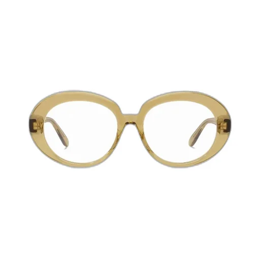 Curvy Round Frame Glasses