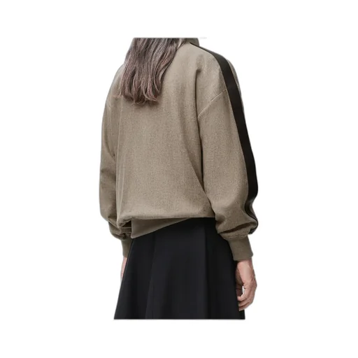 Tracksuit Jacket In Wool And Cashmere