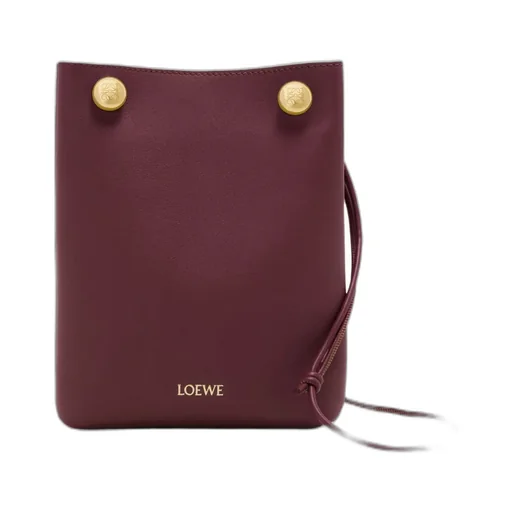 Pebble Pouch In Smooth Calfskin