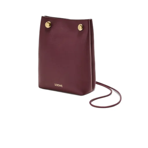 Pebble Pouch In Smooth Calfskin