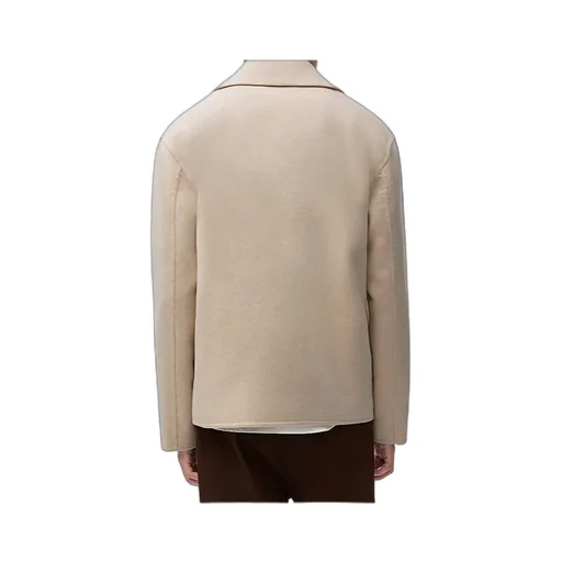Workwear Jacket In Wool And Cashmere