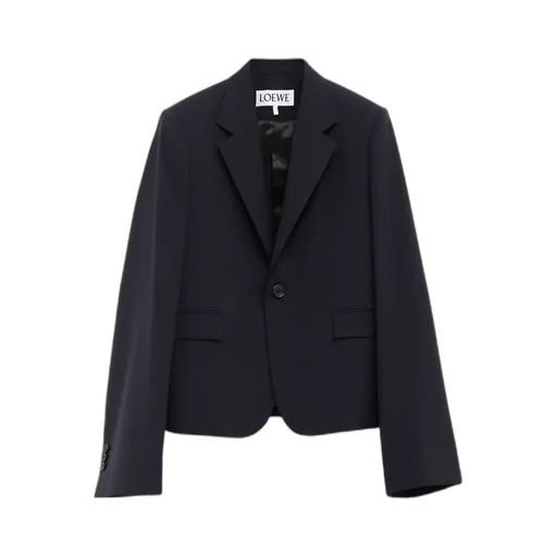 Single-Breasted Tailored Blazer