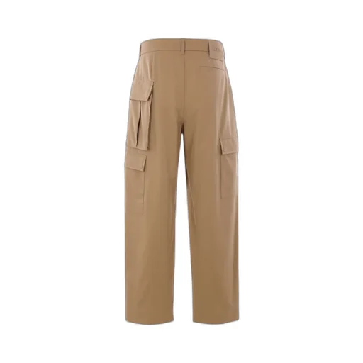 Wide Leg Cargo Trousers