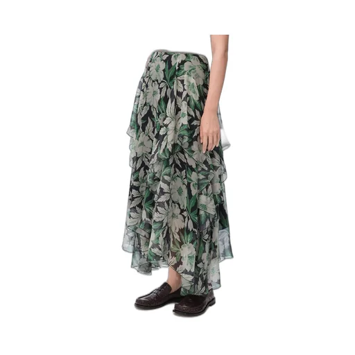Floral Print Skirt