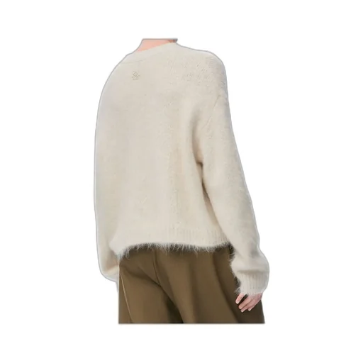 Cardigan In Alpaca And Wool Blend