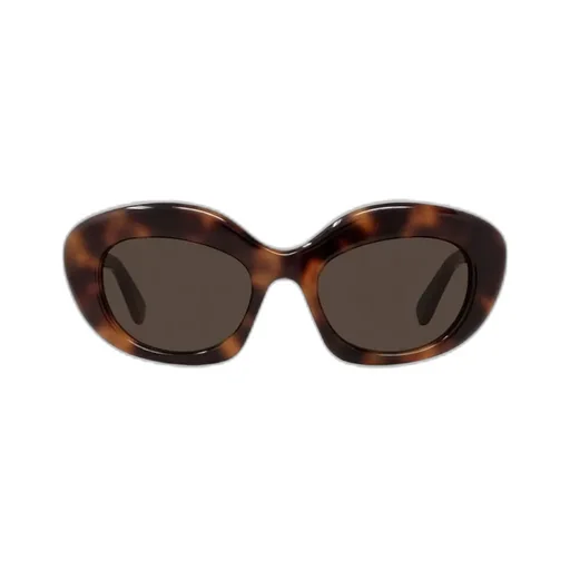 Curvy Cat-Eye Frame Sunglasses