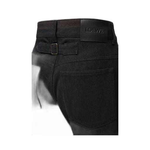 Turn-Up Jeans In Denim