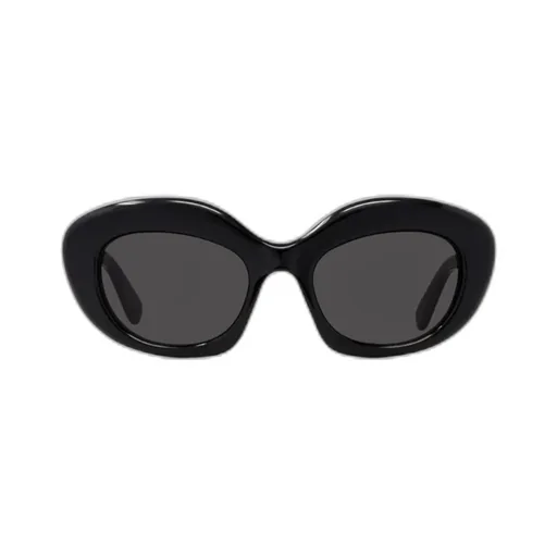 Curvy Cat-Eye Frame Sunglasses