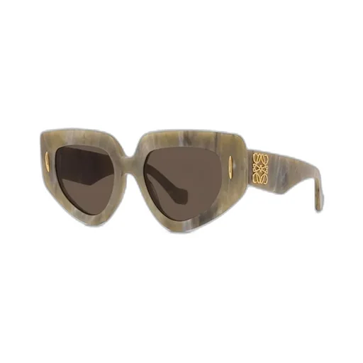 Anagram Geometric Frame Sunglasses